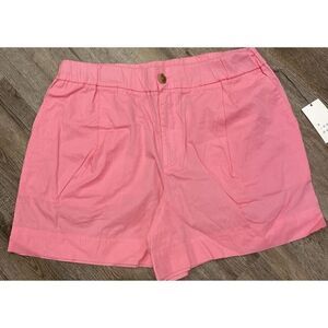 A New Day Women's  Pink High Rise Poplin Utility Shorts Size S